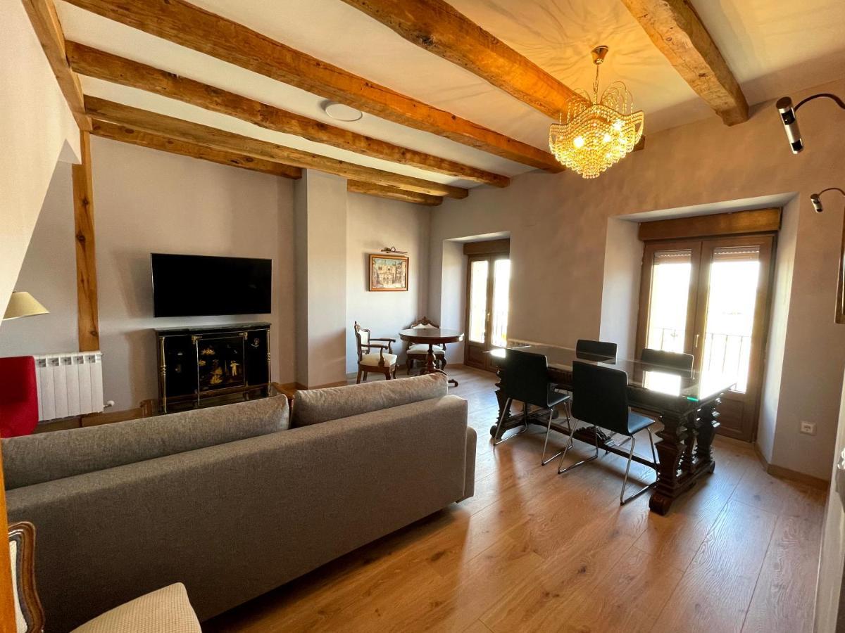 Hotel-Hospederia Los Templarios Sepúlveda Esterno foto